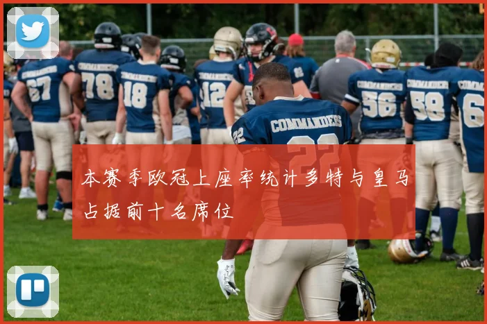 本赛季欧冠上座率统计多特与皇马占据前十名席位